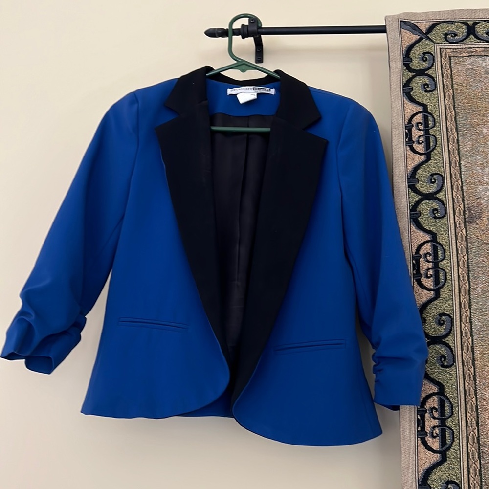 Blue blazer